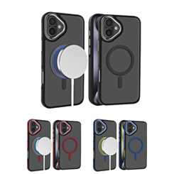 iPhone 16 Plus Slim Non-Slip Translucent Matte Wireless Charging Case (Only Ground Shipping)