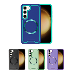 Galaxy S23 Slim Non-Slip Transparent Matte Wireless Charging Case