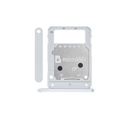 Single Sim Card Tray for Galaxy Tab S7 Plus (T970 / T975 / T976) (SILVER)