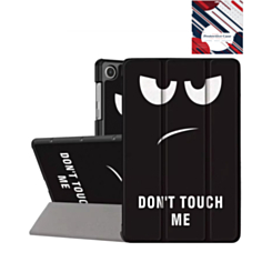 Old Style Notebook Design Case - Don't Touch for Galaxy Tab A9 2023 (8.7") / Tab A11 2025 (8.7") (Only Ground Shipping)