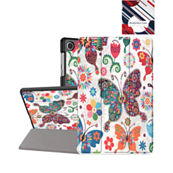 Old Style Notebook Design Case - BUTTERFLY for Galaxy Tab A9 2023 (8.7") / Tab A11 2025 (8.7") (Only Ground Shipping)