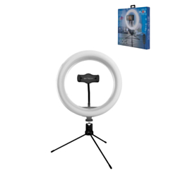 Bytech Selfie Ring Light with Tripod - (BLACK) (Only Ground Shipping)