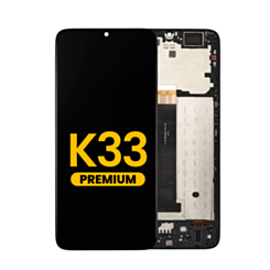 LCD Assembly with Frame for TCL K33 (T513W) (Premium)