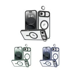 Thin Magnetic Clear Case with Camera Stand & Camera Cover for iPhone Air (Only Ground Shipping)