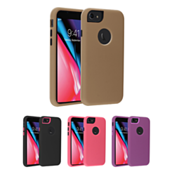 Three Layer Heavy Duty Shockproof Anti-Scratch Protective Case for iPhone 6 / 6S / 7 / 8 (Only Ground Shipping)