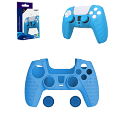 Dobe Controller Silicon Case (BLUE) for PlayStation 5 (Dual Sense) Wireless Controller (Only Ground Shipping)