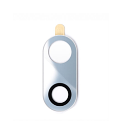 LG V35 ThinQ / V30 / V30S Back Camera Lens with Adhesive (Glass Only) (SILVER)