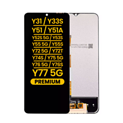 LCD Assembly without Frame for Vivo Y31 / Y33s / Y51 / Y51a / Y52s 5G / Y53s / Y55 5G / Y55s / Y72 5G / Y72t / Y74s / Y75 5G / Y76 5G / Y76s / Y77 5G (Premium)