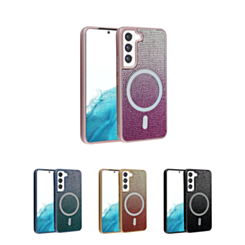 Wireless Charging Bling Diamond Crystal Case for Galaxy S23 Plus (Only Ground Shipping)