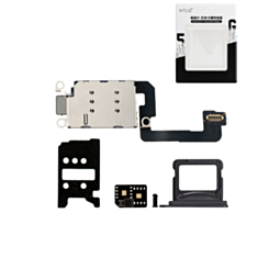 WYLIE iPhone 16 / 16 Plus US Version ESIM Conversion to Dual SIM Card MEP Integration Solution Supports SIMHUB IC (No Soldering Required)