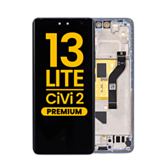 OLED Assembly with Frame for Xiaomi 13 Lite / Civi 2 (LITE BLUE) (Premium)