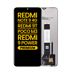 LCD Assembly without Frame for Xiaomi Redmi Note 9 4G / Redmi 9T / Poco M3 / Redmi 9 Power (Premium)