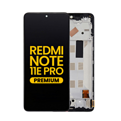 OLED Assembly with Frame for Xiaomi Redmi Note 11E Pro (Premium)