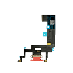 Shop the Charging Port Flex Cable for iPhone XR in coral, aftermarket.