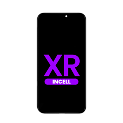 Buy the LCD Assembly with Steel Plate for iPhone XR, aftermarket Incell QV7.
