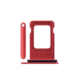 Single Sim Card Tray for iPhone XR (RED)