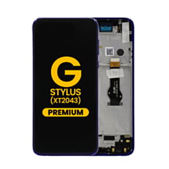 LCD Assembly with Frame for Motorola Moto G Stylus (XT2043) (BLUE) (Premium)