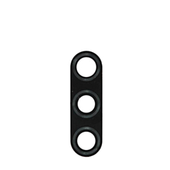 Back Camera Lens with Adhesive for Motorola Moto G Fast (XT2045-3 / 2020)
