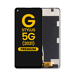 LCD Assembly without Frame for Motorola G Stylus 5G (XT2131) (BLACK) (Premium)