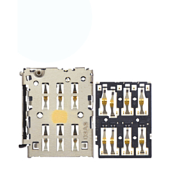 Sim Card Reader for Motorola Edge S30 (2021) / Moto G200 5G (XT2175 / 2022) (2 Piece Set)