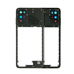 Middle Frame Housing for Motorola a G22 (XT2231 / 2022) (COSMIC BLACK)