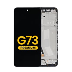 LCD Assembly with Frame for Motorola Moto G73 (XT2237 / 2022) (Premium)