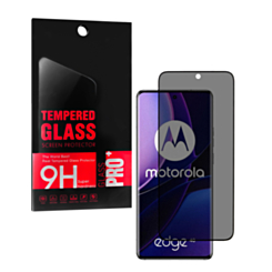 Privacy Tempered Glass for Motorola Edge 40 (XT2303-3 / 2023) / Edge 2023 (XT2305) / Edge 40 Neo (XT2307-1 / 2023) / Edge 2024 (XT2405) (Case Friendly / Anti-Spy / 1 Piece)