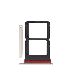 Dual Sim Card Tray For Motorola Razr / Razr 50 (XT2453 / 2024) (BEACH SAND)