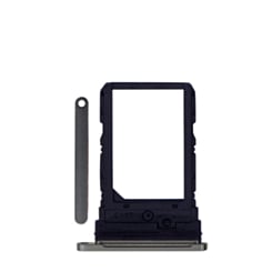 Single Sim Card Tray for Motorola Razr / Razr 50 (XT2453 / 2024) (Koala Gray)