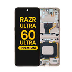 Main OLED Assembly with Frame for Motorola Razr Ultra / Razr 60 Ultra (XT2551 / 2025) (MOUNTAIN TRAIL) (Premium)