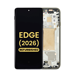 OLED Assembly With Frame For Motorola Edge (XT2609 / 2026) (Martini Olive) (Refurbished)