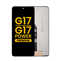 LCD Assembly without Frame for Motorola Moto G17 (XT2623 / 2026) / G17 Power (XT2623 / 2026) (BLACK) (Premium)