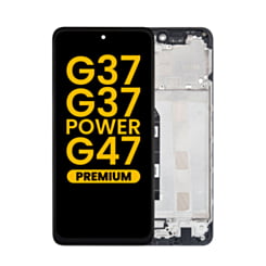 LCD Assembly with Frame for Motorola Moto G37 (XT2625-4-5 / 2026) / G37 Power (XT2625-3-6 / 2026) / G47 (XT2625-1-2 / 2026) (Premium)