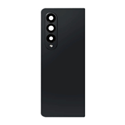 Back Glass with Camera Lens for Galaxy Z Fold 4 F936 (Service Pack) (Black)