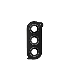 Back Camera Lens with Bezel Ring for Galaxy Z Fold 5 (BLACK)