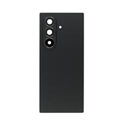 Back Glass with Adhesive and Back Camera Lens for Galaxy Z Fold 7 (NO LOGO) (JETBLACK)