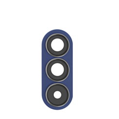 Back Camera Lens with Bracket for Galaxy Z Fold 7 (BLUE SHADOW)
