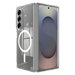 Galaxy Z Fold 7 Wireless Charging Case - CLEAR (Full Bottom Close) (Only Ground Shipping)