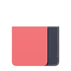 Bottom Back Cover for Galaxy Z Flip 7 F766 (NO LOGO) (CORAL RED)