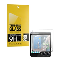 Anti-Scratch Edge to Edge Black Rim Coverage for Galaxy Z Flip 7 / Z Flip 8 (2.5D / 1 Piece)