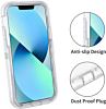 iPhone 13 Mini Transparent Shockproof Case - CLEAR (Only Ground Shipping)