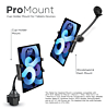 PowerPeak ProMount 2in1 Tablet Car Holder Mount (Only Ground Shipping)