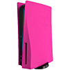 Faceplate Cover (PINK) (2 Piece Set) for PlayStation 5 Disc Edition (NO LOGO) (Only Ground Shipping)