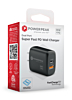 PowerPeak PD USB A+C Wall Dual Port Charger - (BLACK) (35W) (Only Ground Shipping)