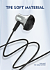 LDNIO HP08 High Quality Wired Stereo Headset Earphone with Microphone (Only Ground Shipping)