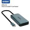 Onten 3in1 USB C Card Reader (CF / SD / microSD) (Only Ground Shipping)
