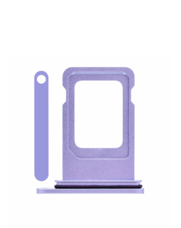 Stock up on the Dual Sim Card Tray for iPhone 11 in purple.