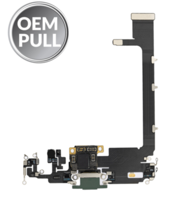 Order the charging port flex cable for iPhone 11 Pro Max in midnight green. It’s an OEM pull.