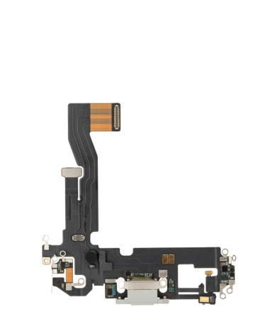 Stock up on the Charging Port Flex Cable for iPhone 12 Pro and 12 in Silver, Aftermarket.
