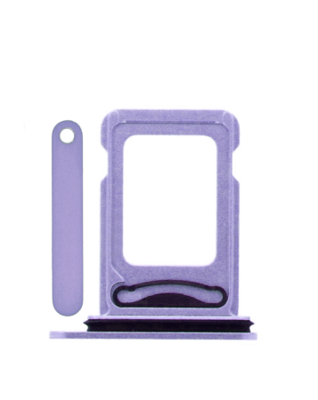 Stock up on the dual SIM card tray for iPhone 12 in purple.
